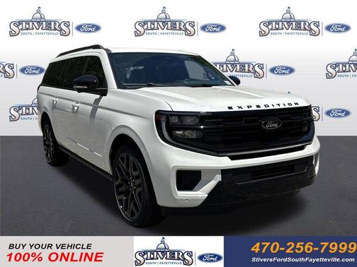 White 2026 Ford Expedition Max Platinum