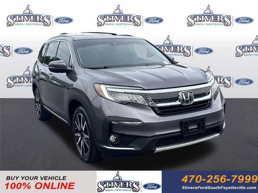 Modern Steel Metallic 2020 Honda Pilot Touring 8-Passenger