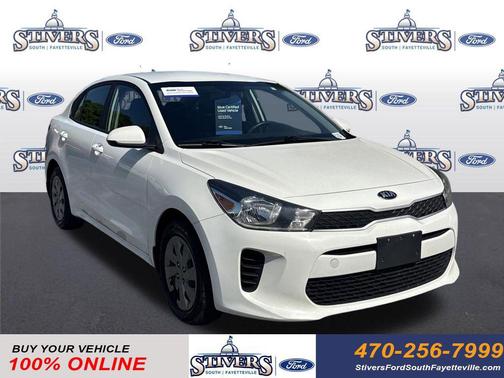 Clear White 2020 Kia Rio LX
