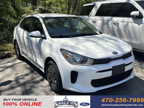 Clear White 2020 Kia Rio LX