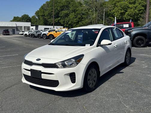 Clear White 2020 Kia Rio LX