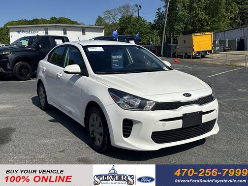 Clear White 2020 Kia Rio LX