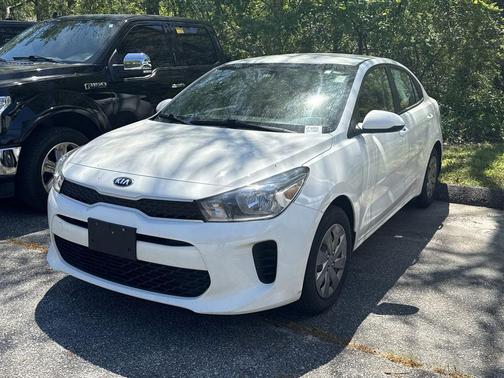 Clear White 2020 Kia Rio LX
