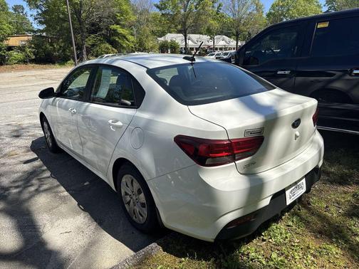 Clear White 2020 Kia Rio LX