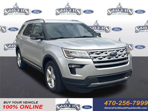 Ingot Silver 2019 Ford Explorer XLT
