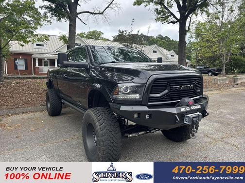 Brilliant Black Crystal Pearlcoat 2018 RAM 2500 Laramie Mega Cab 4x4 6'4' Box