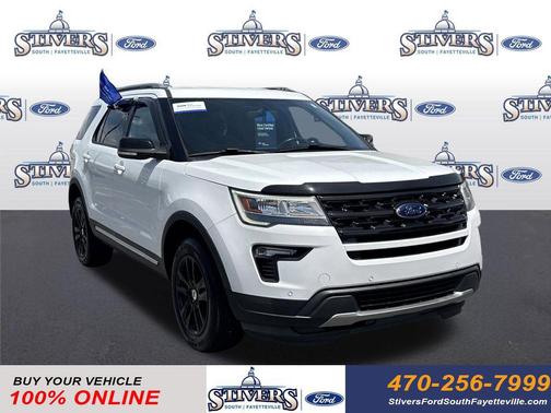 Oxford White 2018 Ford Explorer XLT