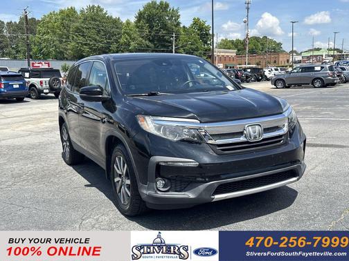 Crystal Black Pearl 2020 Honda Pilot 2WD EX-L
