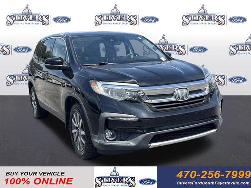 Crystal Black Pearl 2020 Honda Pilot 2WD EX-L