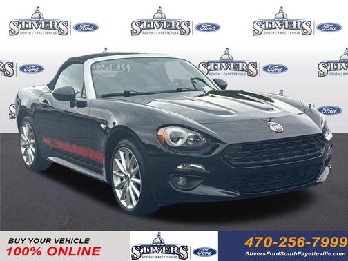 Nero Cinema Jet Black 2017 FIAT 124 Spider Base