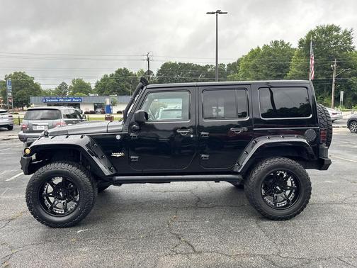 Black Clearcoat 2015 Jeep Wrangler Unlimited Sahara