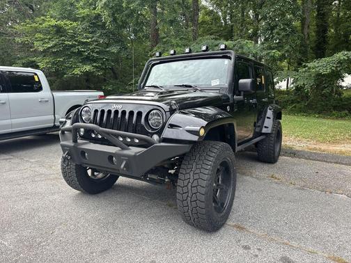 Black Clearcoat 2015 Jeep Wrangler Unlimited Sahara
