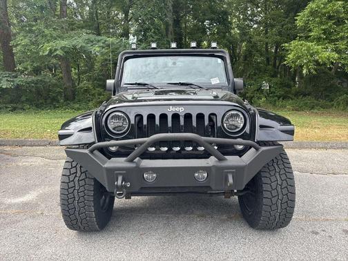 Black Clearcoat 2015 Jeep Wrangler Unlimited Sahara