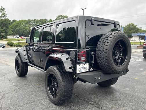 Black Clearcoat 2015 Jeep Wrangler Unlimited Sahara