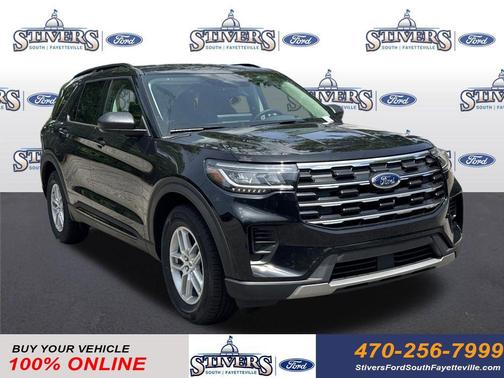 Black Metallic 2026 Ford Explorer Active