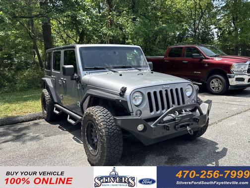 Billet Silver Metallic Clearcoat 2015 Jeep Wrangler Unlimited Sport
