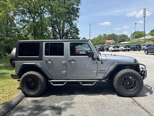 Billet Silver Metallic Clearcoat 2015 Jeep Wrangler Unlimited Sport
