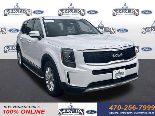 Glacial White Pearl 2022 Kia Telluride LX