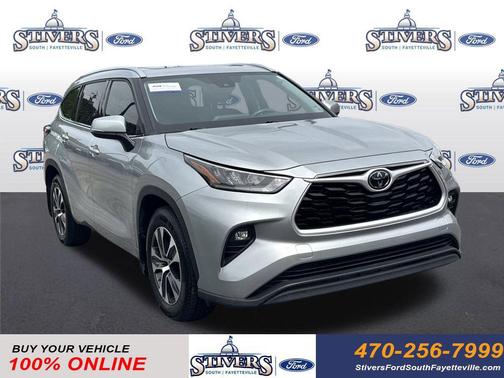 Celestial Silver Metallic 2020 Toyota Highlander XLE
