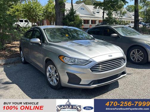 Silver Metallic 2020 Ford Fusion SE