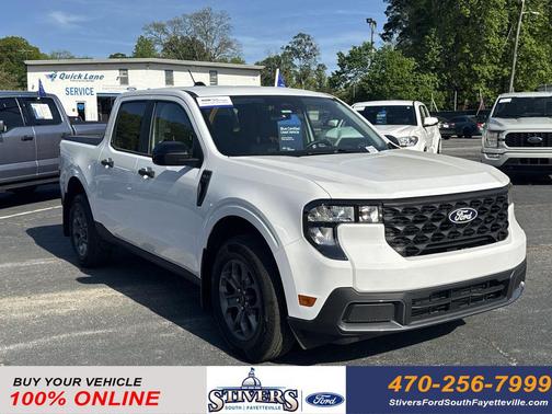 Oxford White 2025 Ford Maverick XLT