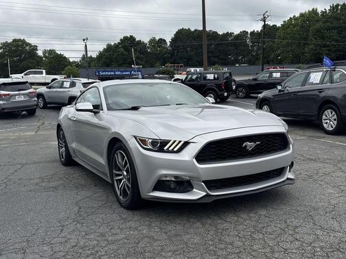 Ingot Silver 2017 Ford Mustang EcoBoost Premium