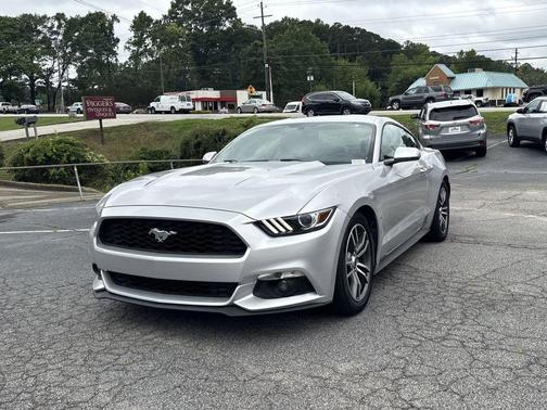 Ingot Silver 2017 Ford Mustang EcoBoost Premium