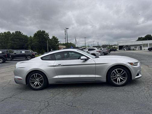 Ingot Silver 2017 Ford Mustang EcoBoost Premium