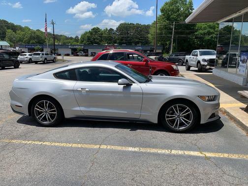 Ingot Silver 2017 Ford Mustang EcoBoost Premium