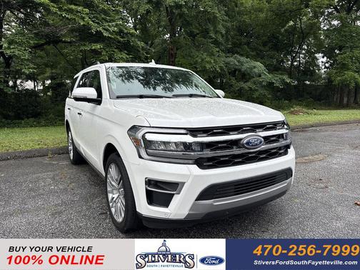 White Metallic 2024 Ford Expedition Limited
