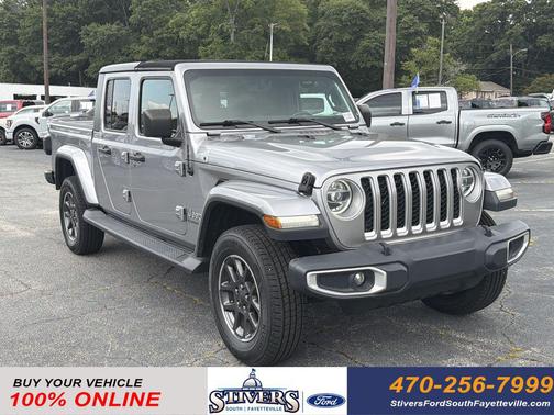 Billet Silver Metallic Clearcoat 2020 Jeep Gladiator Overland