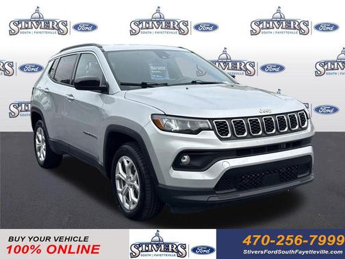 Silver Zynith Metallic Clearcoat 2024 Jeep Compass Latitude