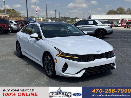 Glacial White Pearl 2022 Kia K5 EX