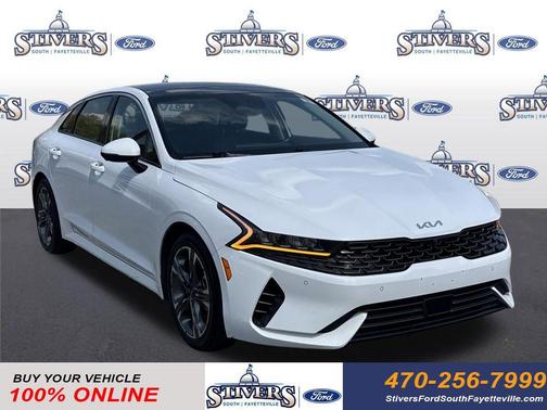 Glacial White Pearl 2022 Kia K5 EX