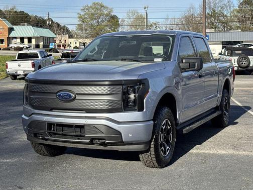 Blue Silver Metallic 2022 Ford F-150 Lightning XLT