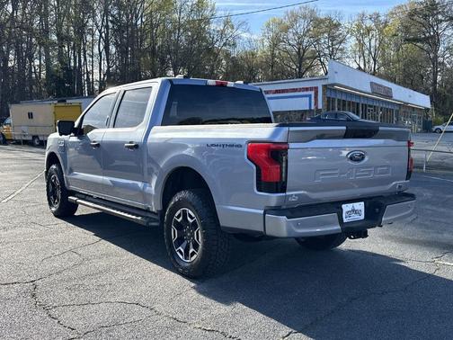 Blue Silver Metallic 2022 Ford F-150 Lightning XLT