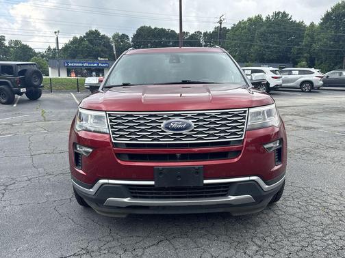 Ruby Red Metallic 2018 Ford Explorer Platinum