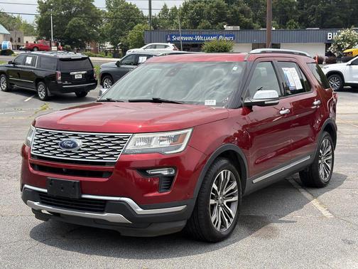 Ruby Red Metallic 2018 Ford Explorer Platinum