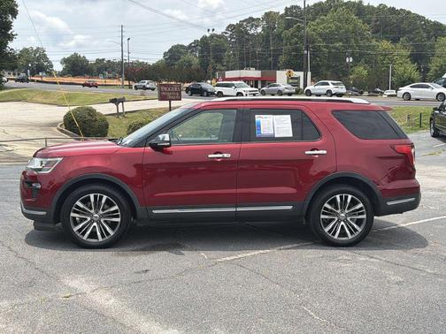 Ruby Red Metallic 2018 Ford Explorer Platinum