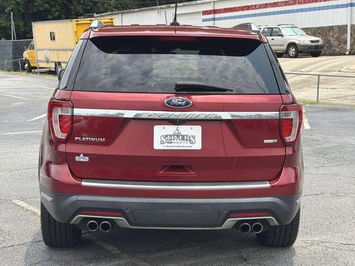 Ruby Red Metallic 2018 Ford Explorer Platinum