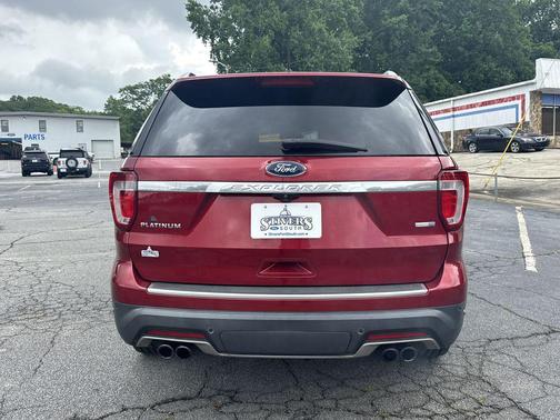 Ruby Red Metallic 2018 Ford Explorer Platinum