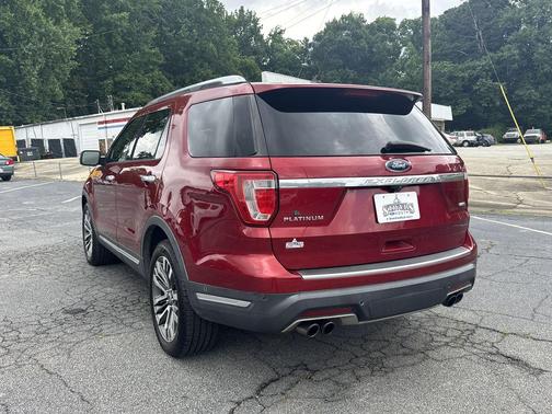 Ruby Red Metallic 2018 Ford Explorer Platinum