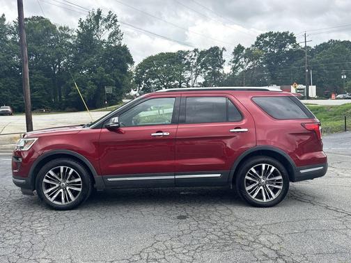 Ruby Red Metallic 2018 Ford Explorer Platinum