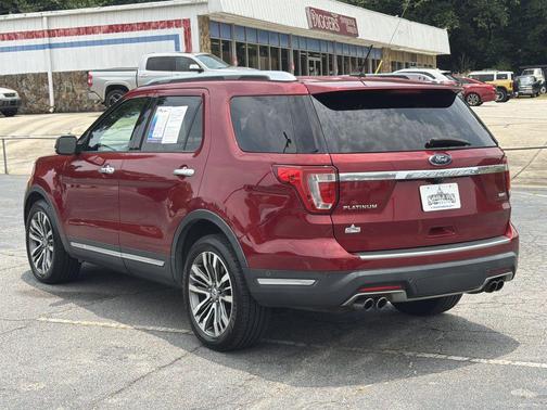 Ruby Red Metallic 2018 Ford Explorer Platinum
