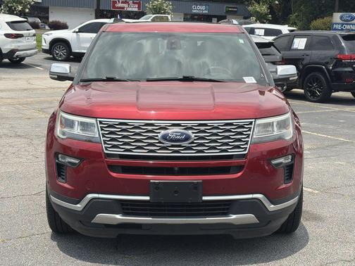 Ruby Red Metallic 2018 Ford Explorer Platinum
