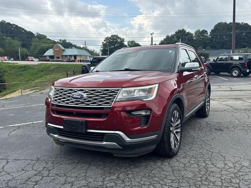 Ruby Red Metallic 2018 Ford Explorer Platinum
