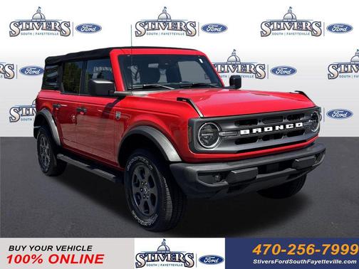 Race Red 2022 Ford Bronco Big Bend