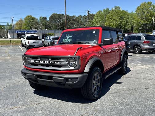 Race Red 2022 Ford Bronco Big Bend