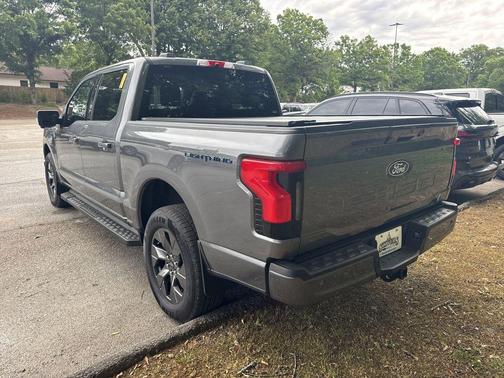 Gray Metallic 2024 Ford F-150 Lightning Flash