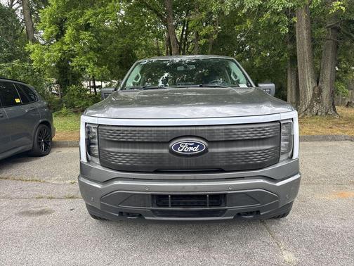 Gray Metallic 2024 Ford F-150 Lightning Flash